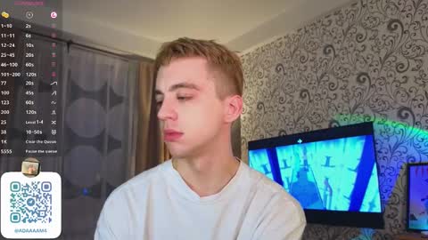 Hi Im Adam Glad to see u here 3 And its my first day online show from January 13, 8:58 pm