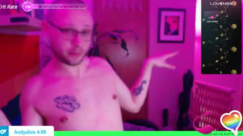 Snapshot of andyxlive chatting on February 26, 1:21 am Andy online show from February 26, 1:21 am