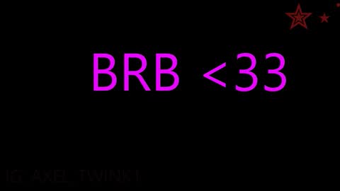Axel  online show from February 10, 4:28 am