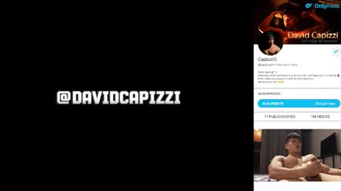 Snapshot of capizzi_ chatting on October 21, 6:38 am David Capizzi online show from October 21, 6:38 am