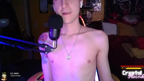 CryptidTwink online show from April 21, 6:19 am