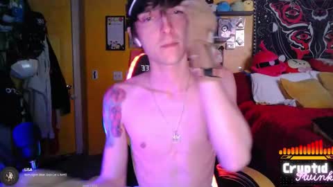 CryptidTwink online show from February 24, 6:14 am