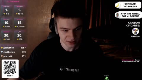 Daniel online show from February 21, 9:22 pm