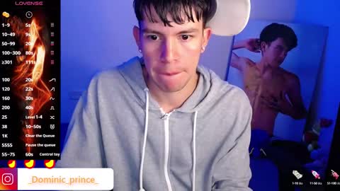 DOMINIC PRINCE   online show from September 30, 3:15 pm