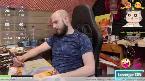 drawingcock online show from January 20, 12:07 pm