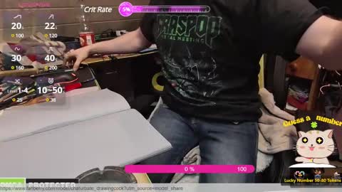 drawingcock online show from January 26, 9:08 am