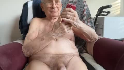 Sweet old guy online show from July 2, 12:33 pm