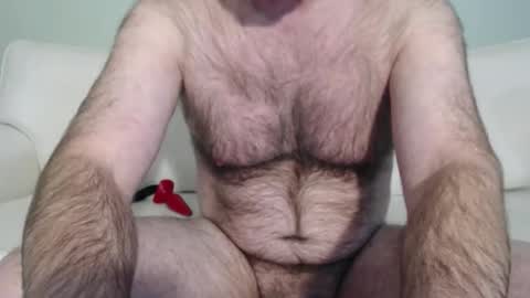 Hairy male online show from February 5, 6:15 pm