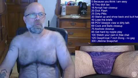 HairyDaddyBear69 online show from September 12, 2:50 pm