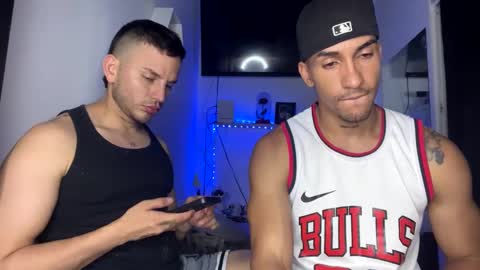 Snapshot of james_and_max chatting on March 8, 1:26 am james_and_max online show from March 8, 1:26 am