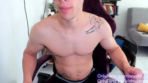 JUANISIMO  online show from April 11, 7:28 pm