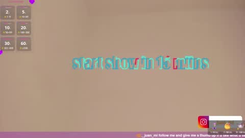 Juan Miguel online show from October 20, 11:03 am