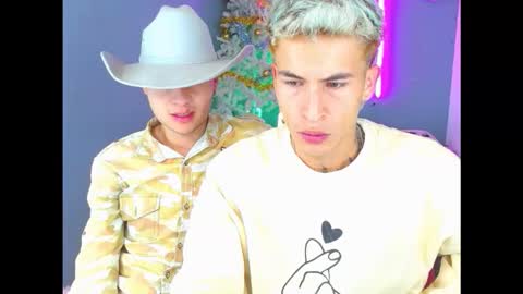 SANTI  AND JORDAN online show from November 5, 7:10 am