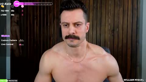 William Miguel online show from February 26, 8:32 pm