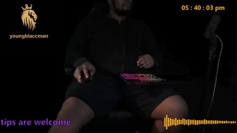 younblaccman6969 online show from January 1, 11:40 pm