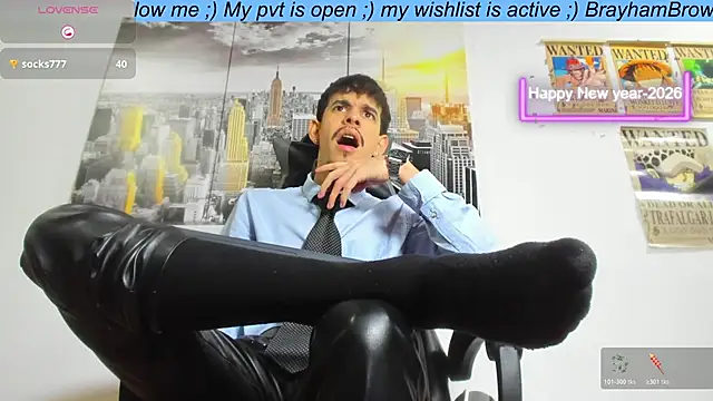 BRAYHAMBROWN online show from January 15, 3:21 am