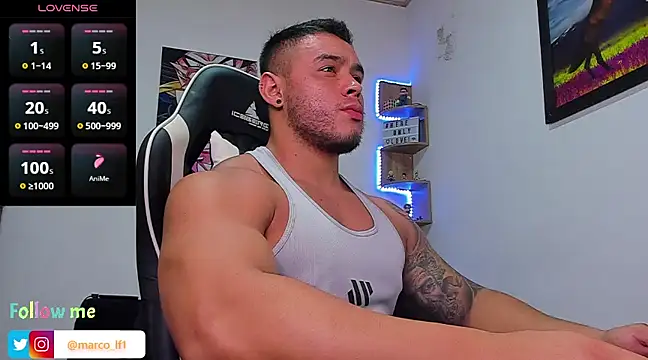 Marco diaz1 online show from February 15, 10:43 pm