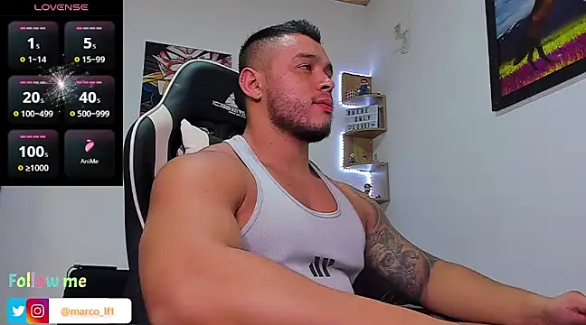 Marco diaz1 online show from March 6, 9:31 pm