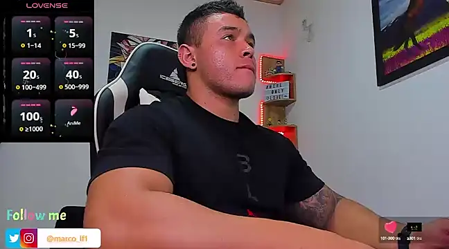 Marco diaz1 online show from February 2, 12:30 am