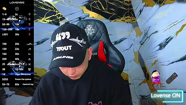 Kevin22 222 online show from March 9, 6:29 am