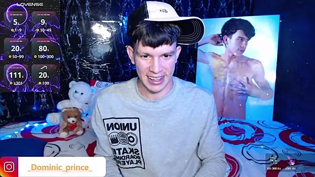 DominicPrince online show from March 5, 12:45 pm