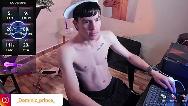 DominicPrince online show from February 14, 4:24 pm