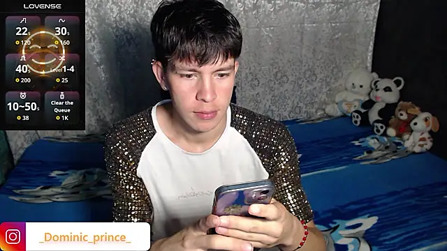DominicPrince online show from February 20, 10:44 pm