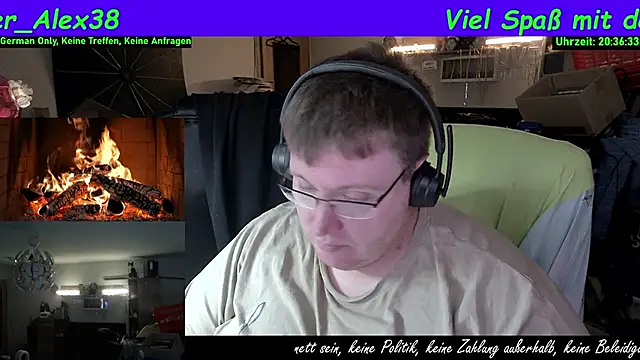 der alex38 online show from April 3, 6:37 pm