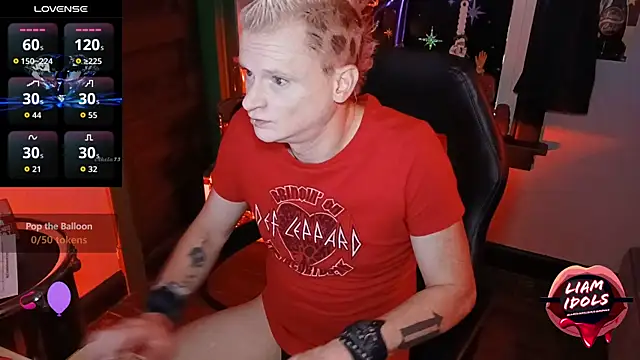 LiamIdols online show from November 5, 8:11 pm