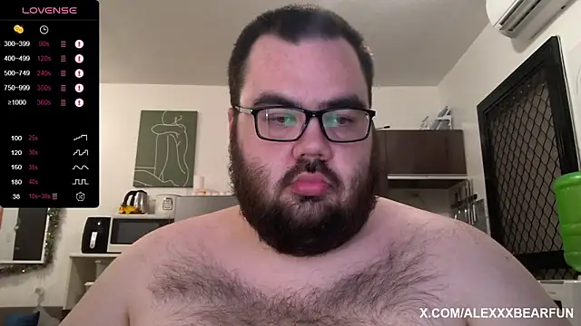 alexxxbear online show from November 21, 10:42 pm