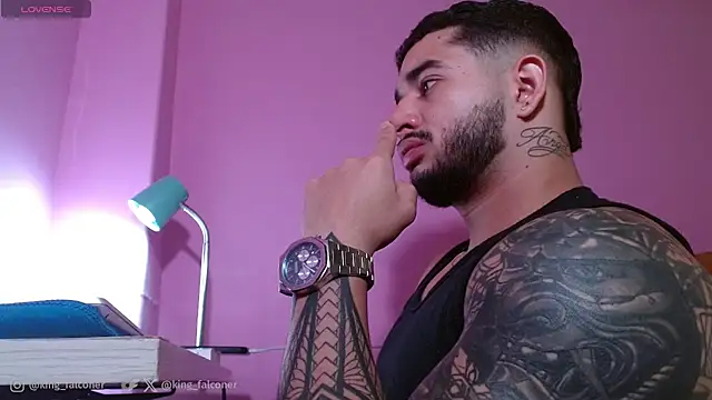 king falconer online show from April 18, 1:40 am