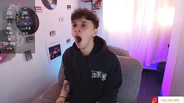 Nick Bangover  online show from November 10, 8:03 pm