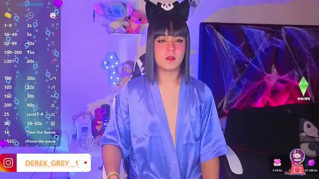 Snapshot of derek_greyy_ chatting on October 21, 8:23 pm derek greyy online show from October 21, 8:23 pm