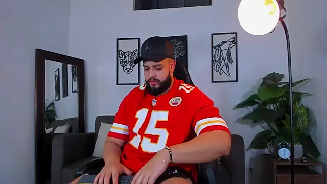 Justin kingX7 online show from April 20, 2:47 am