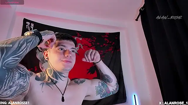 AlanRose01 online show from March 12, 2:47 pm