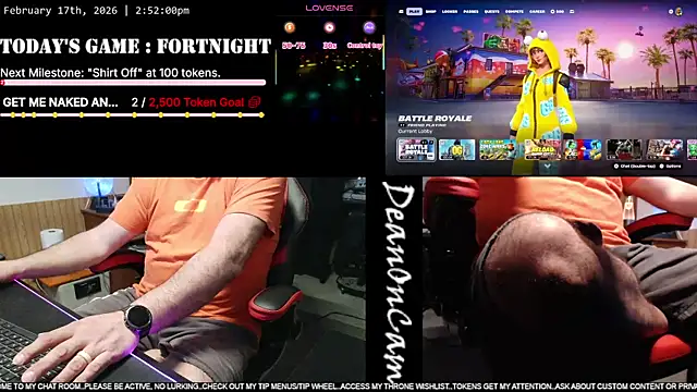 DeanonCam online show from February 17, 8:52 pm