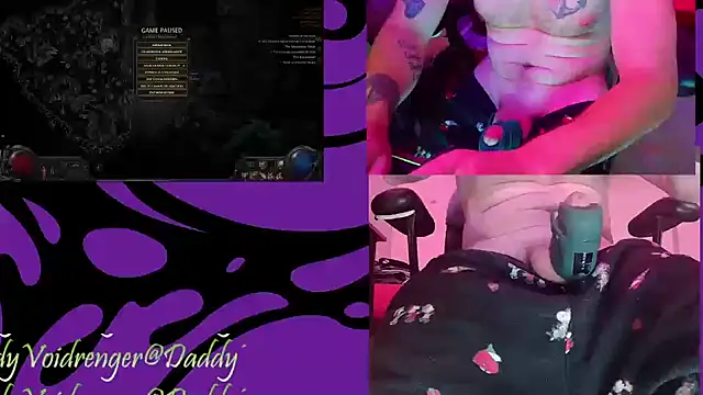 DaddyVoidrenger1 online show from June 1, 12:11 am