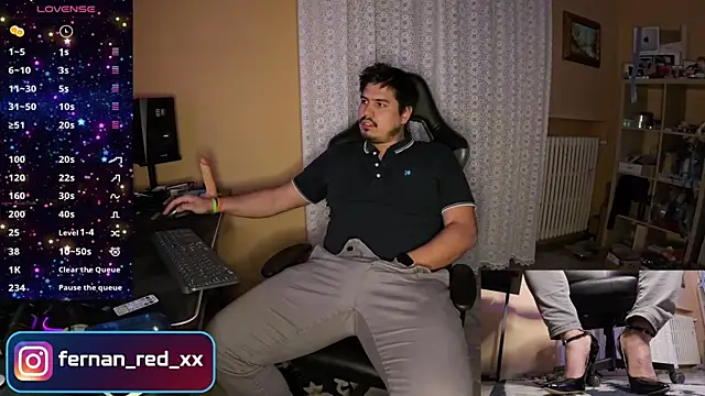 fernan redsxxx online show from February 19, 5:31 pm