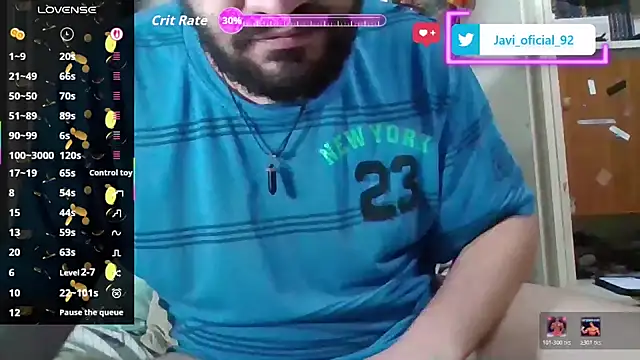 Javi 92 online show from February 13, 9:31 pm