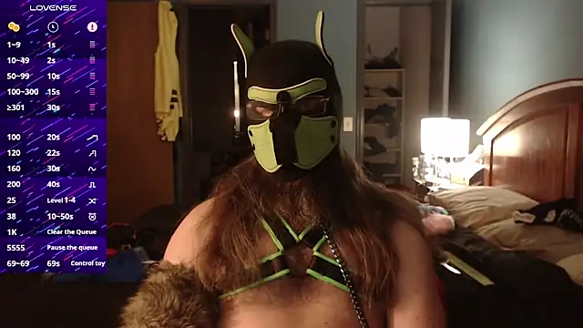 kinkywolf429 online show from October 21, 3:42 am