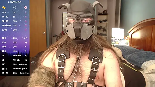 kinkywolf429 online show from December 3, 7:00 pm